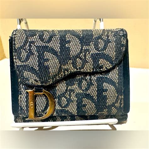 mini dior saddle wallet|dior saddle denim.